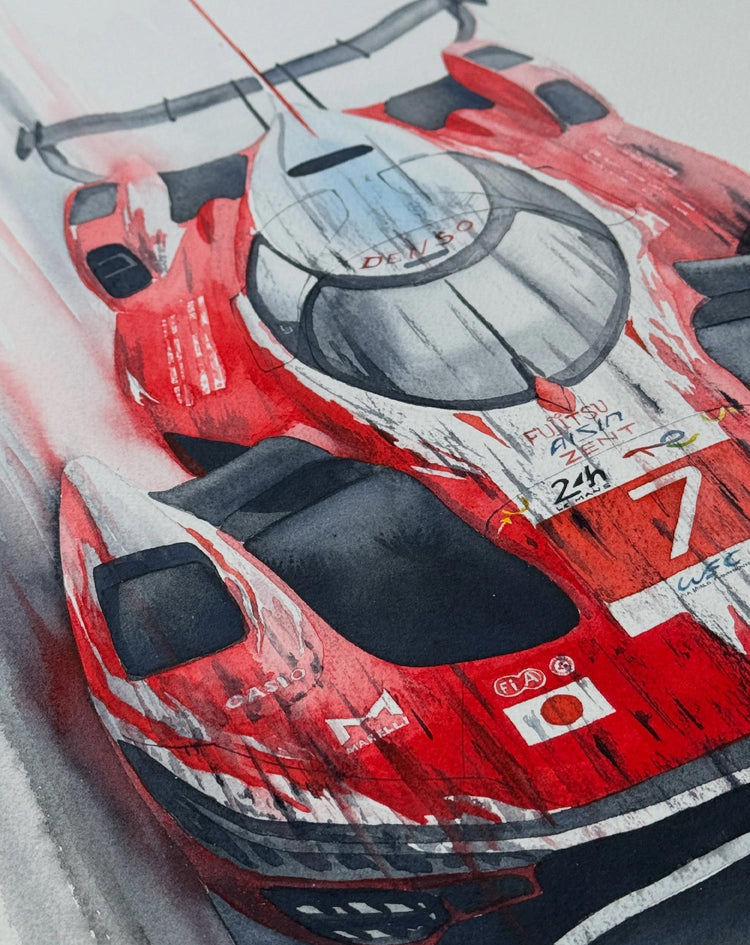 Limited Edition Signed 2026 Le Mans Winner Print