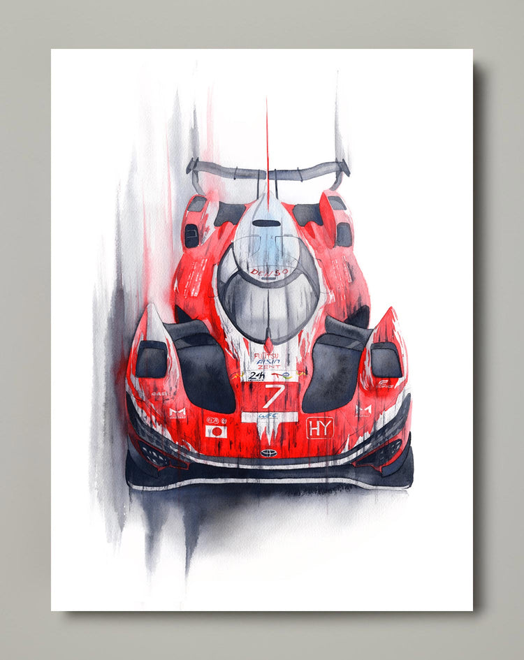 Limited Edition Signed 2026 Le Mans Winner Print